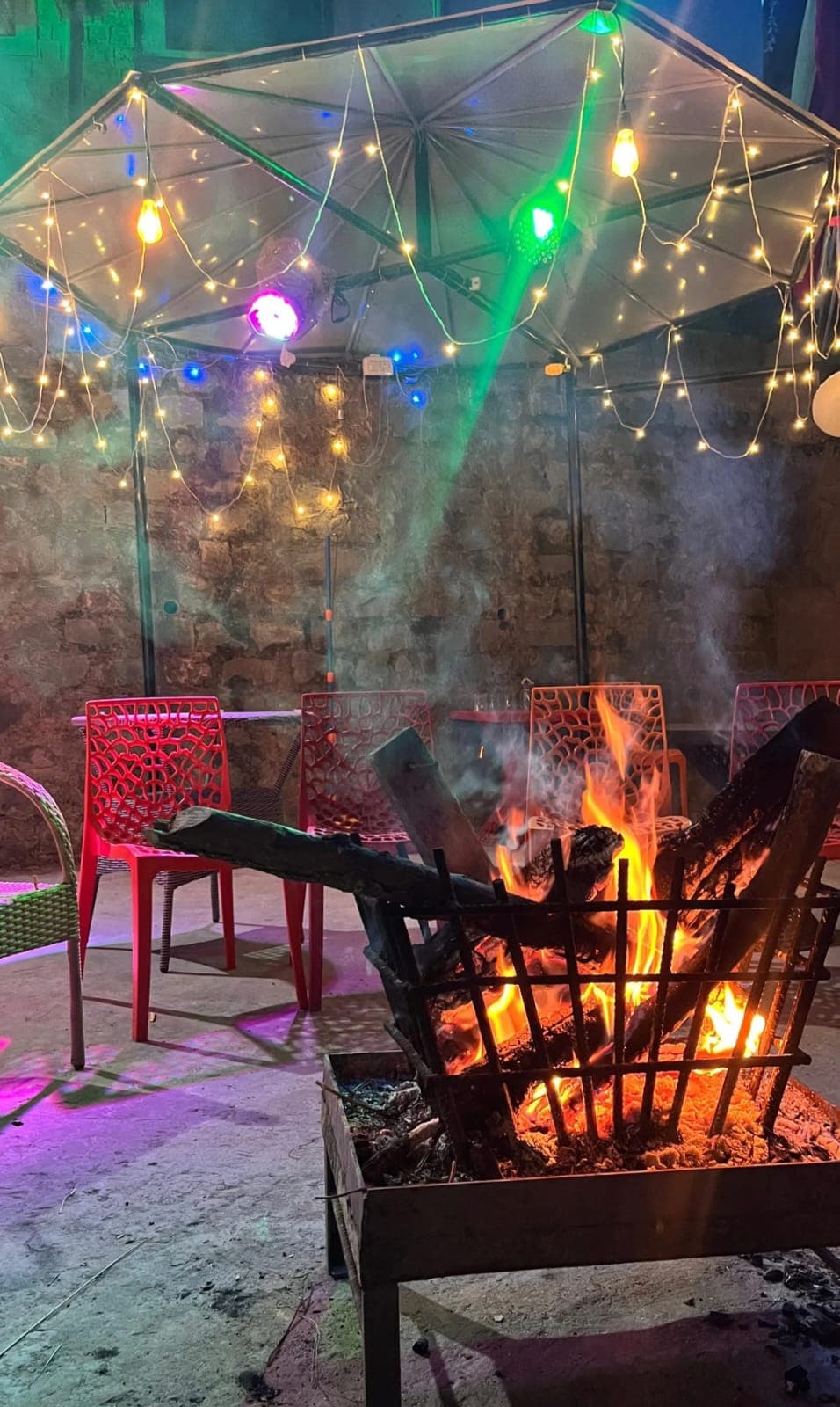 Exterior View with morning tea